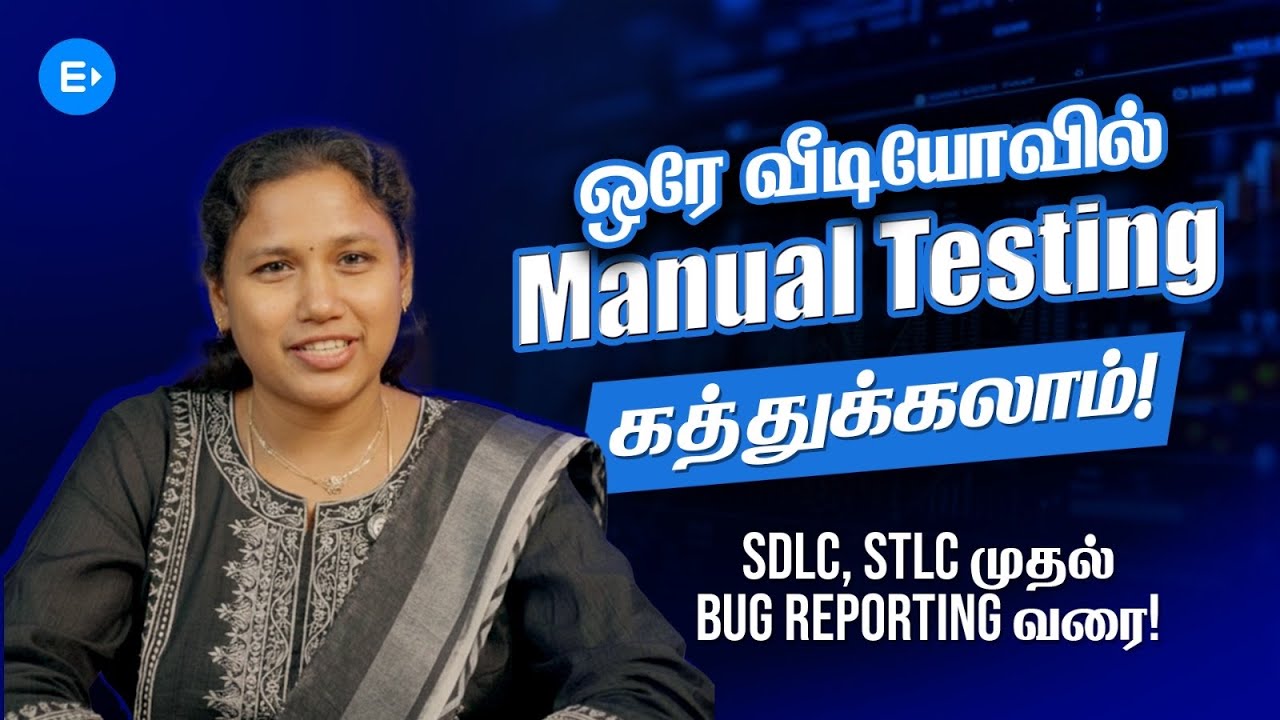 Manual Testing Full Course in Tamil | SDLC & STLC Explained for Beginners