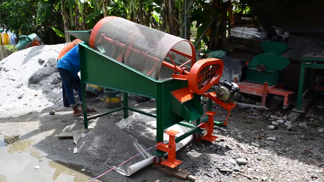 Cylinder Rotary Screen/Sifter (1HP)