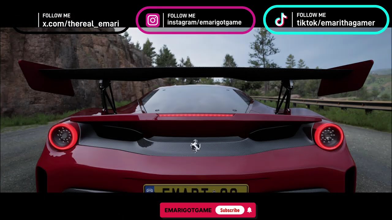 Competing Against Online Racers in Forza Horizon 5 Once Again...I Did Not Finish the Race in Time...