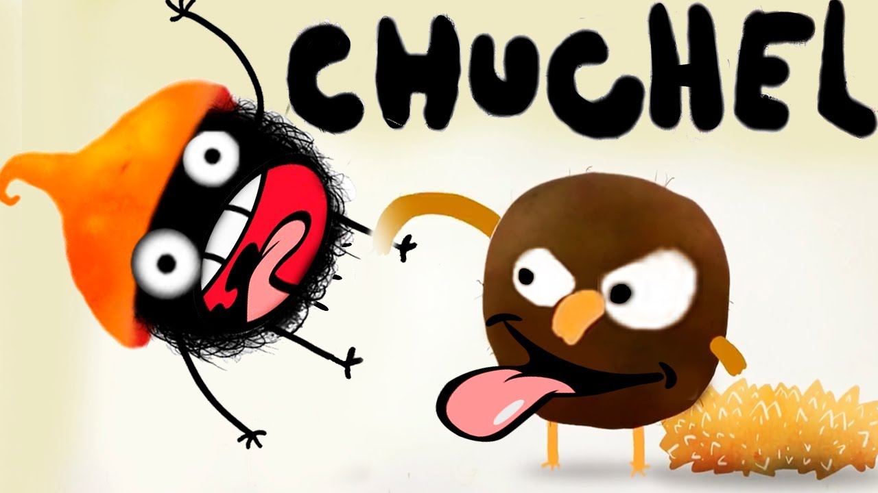 ADVENTURES OF SCARED cartoon game for young children #5 - game cartoon 2018 Black ball Chuchel!