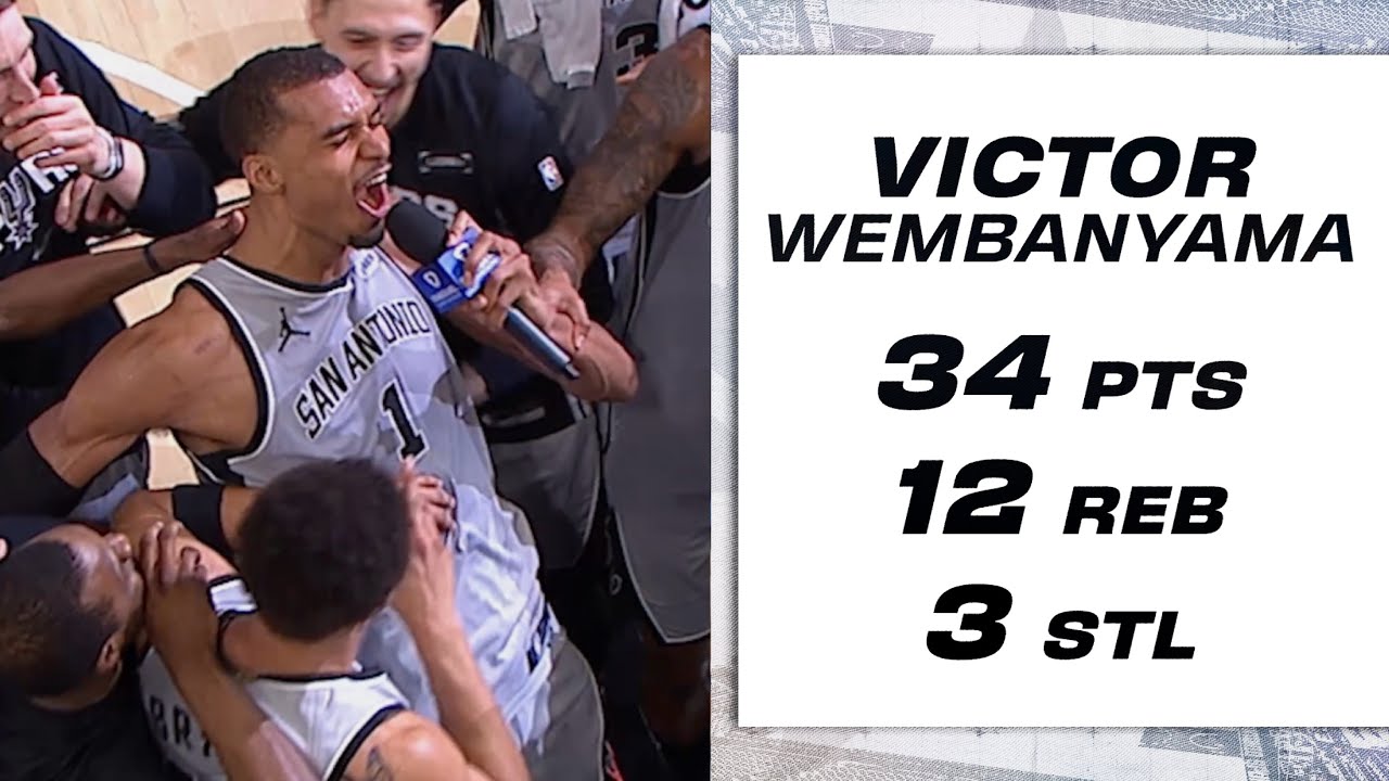 &laquo;Уэмби&raquo; завершил важный вечер победным броском в матче против &laquo;Санс&raquo;!