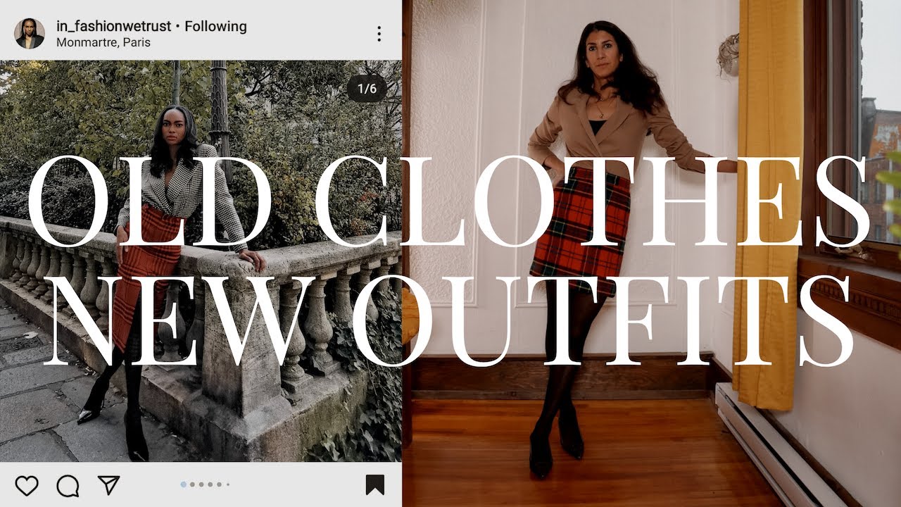 Make NEW outfits from OLD clothes | Easy Holiday Outfit Ideas You Already Own
