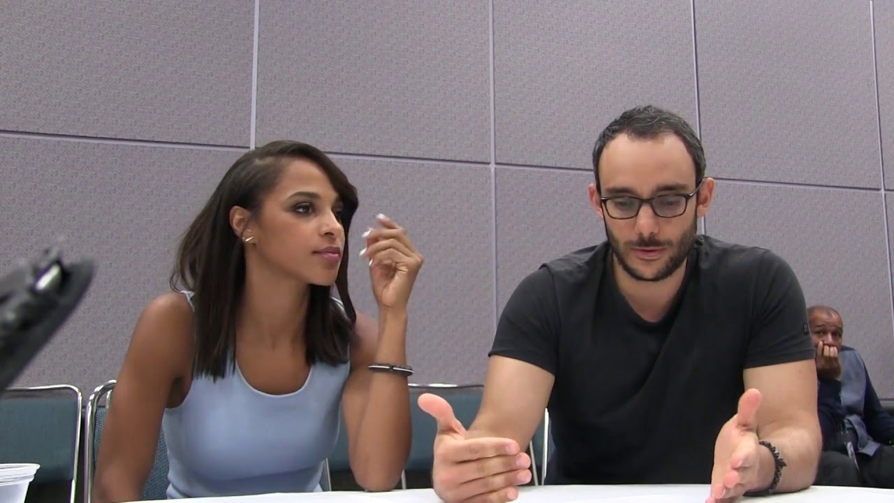 Damien interview with Megalyn Echikunwoke and Omid Abtahi