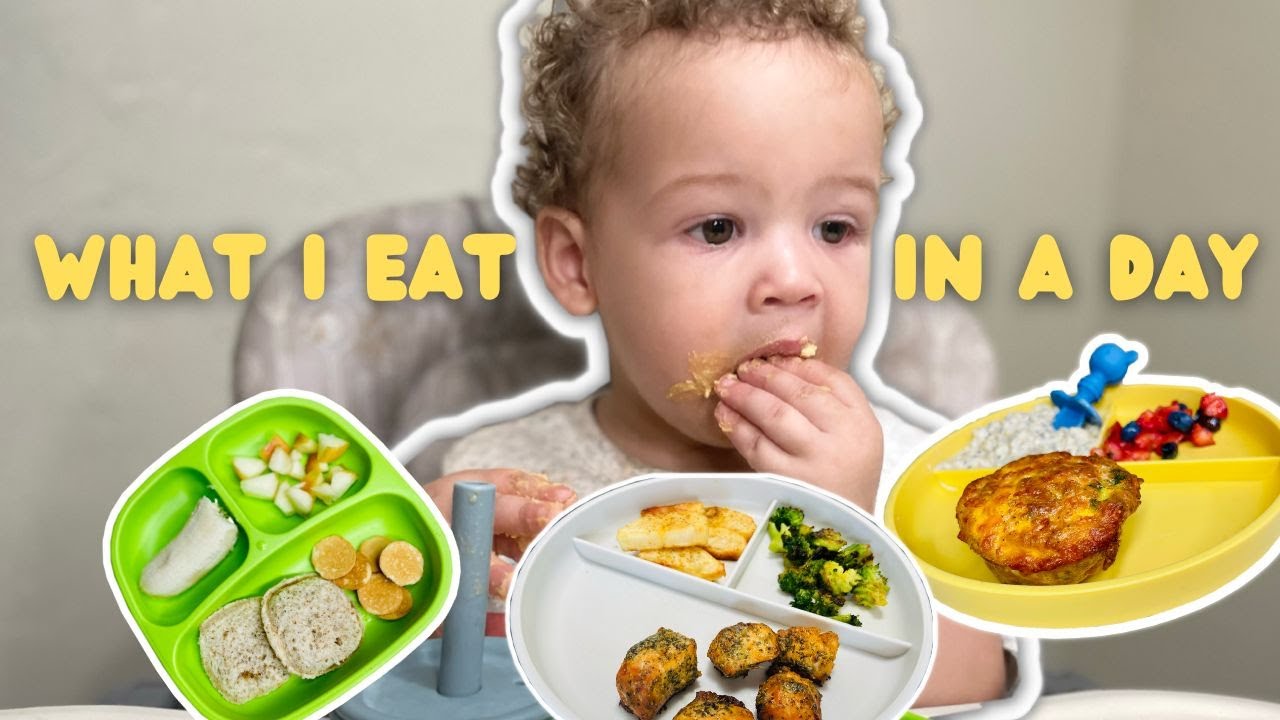 What my Toddler Eats in a Day | 1 year old |easy toddler meal ideas
