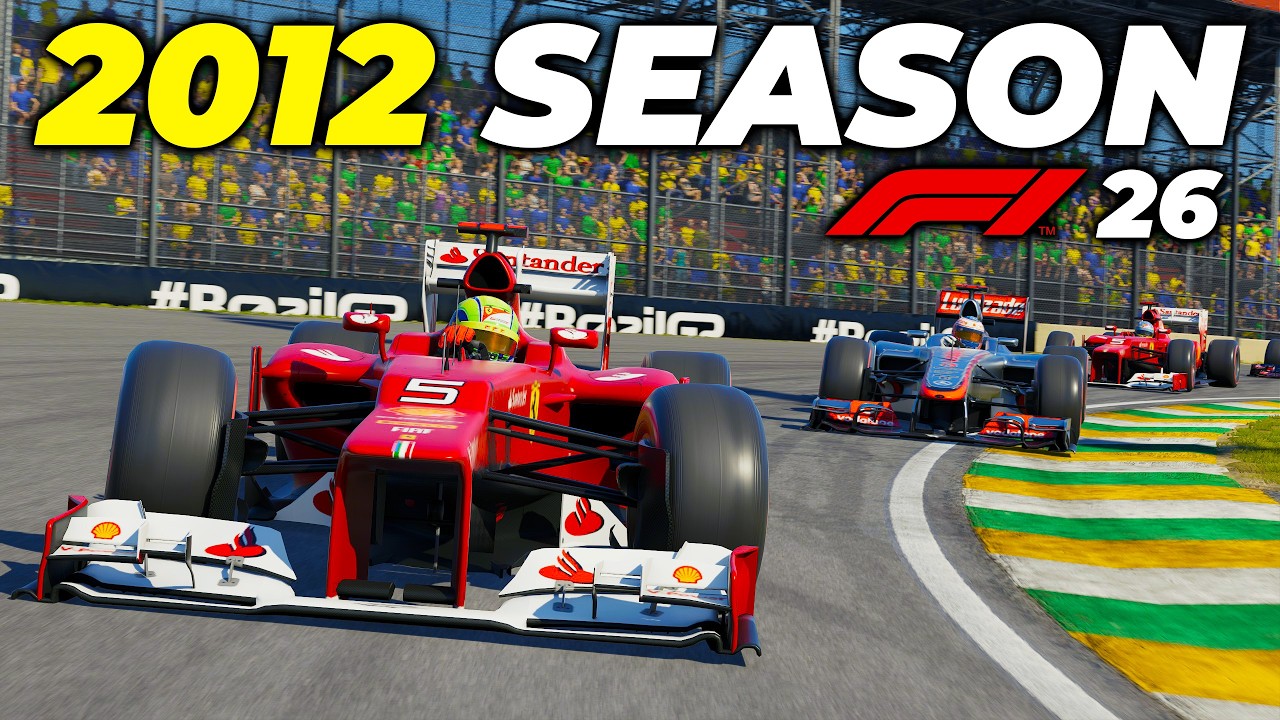 Геймплей сезона 2012 в F1 26