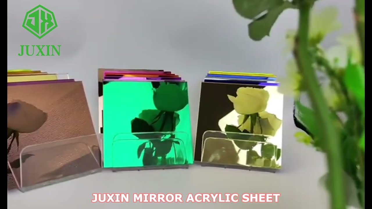 JUXIN 1mm 2mm Acrylic Mirror Sheet For Laser Cutting