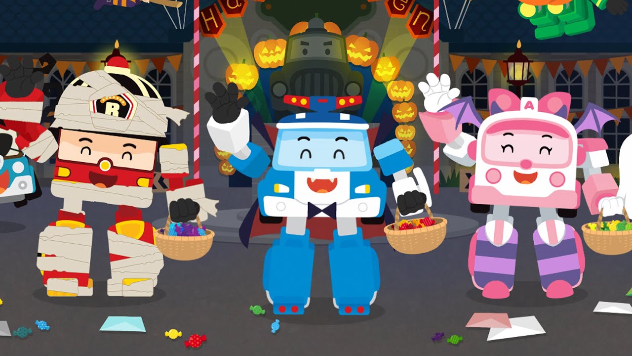 Halloween Songs Collection Vol.1 | Welcome to the Brooms Town (Halloween Ver.) &+ | Robocar POLI TV