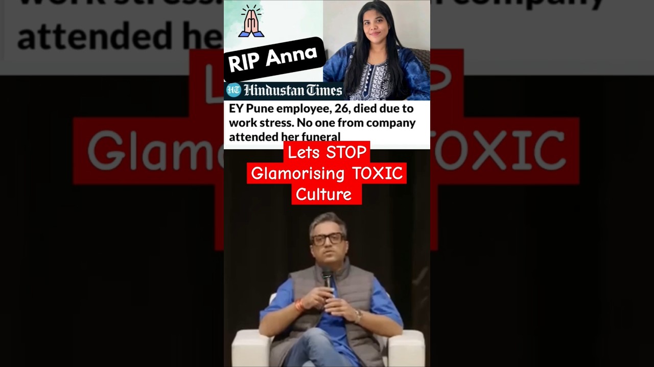 Ashneer Grover on TOXIC Work Culture | #shortsfeed #eyemployeedeath #toxic