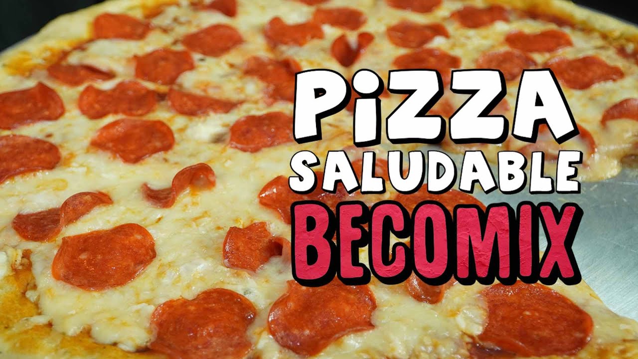 BECOMIX | PIZZA SALUDABLE | Masa baja en carbohidratos y libre de gluten