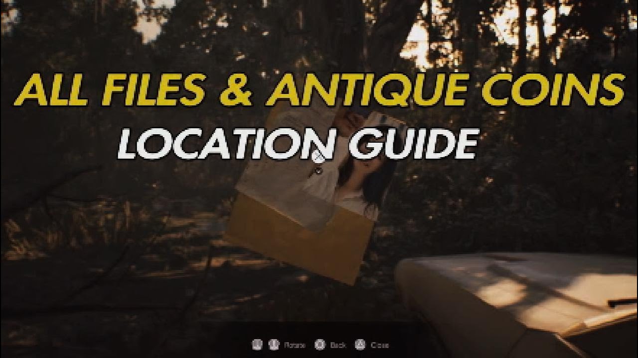 Resident Evil 7 - All Files and Antique Coins Location (Collectible Trophies - Normal/Easy)