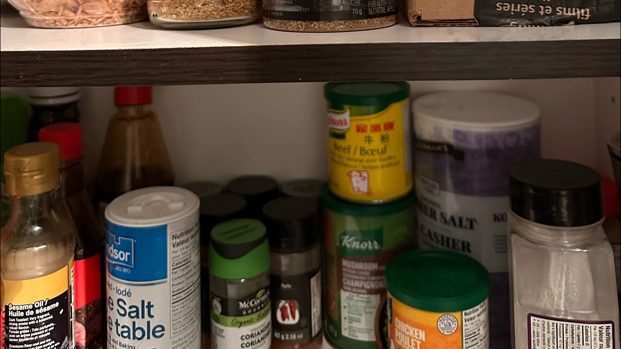 Kitchen seasonin and cleaning kitchen