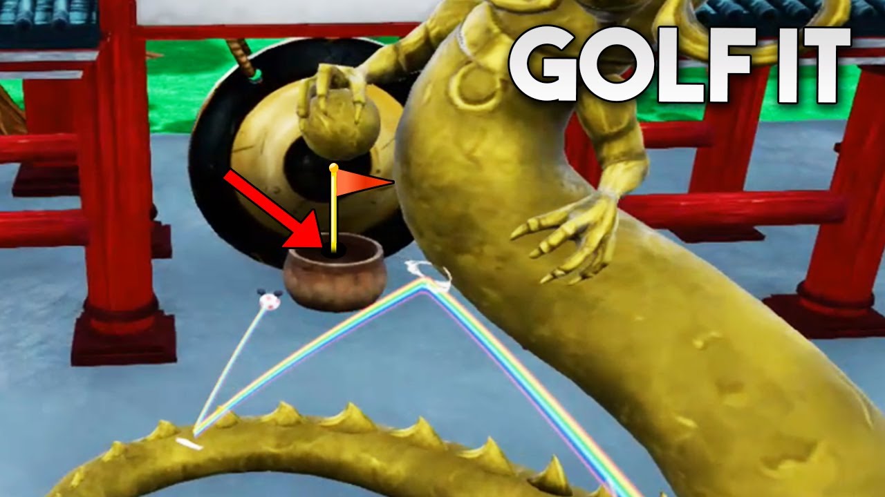 NO TE VAS A CREER ESTO JAJAJAJAJA GOLF IT