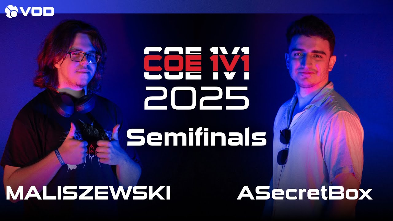 SF | MALISZEWSKI vs ASecretBox | COE 2025 1v1 Tournament