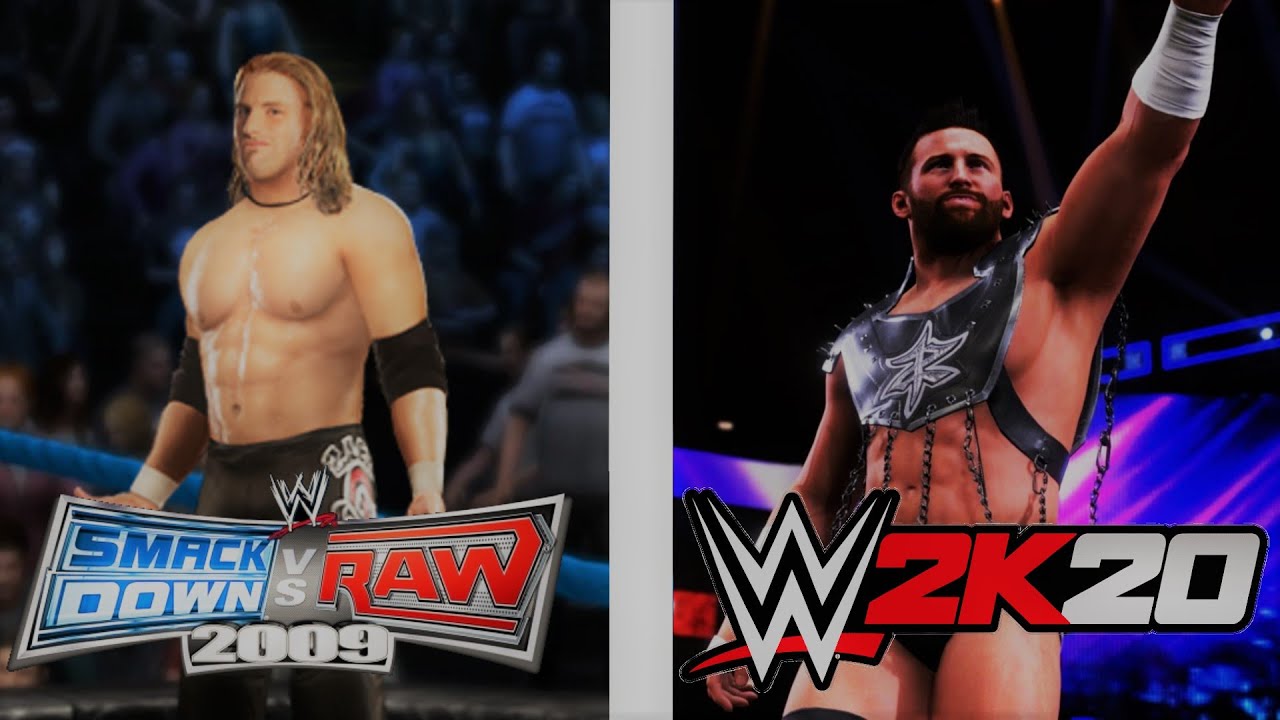 Zack Ryder Entrance Evolution - WWEGames (SVR2011 - WWE2k20)