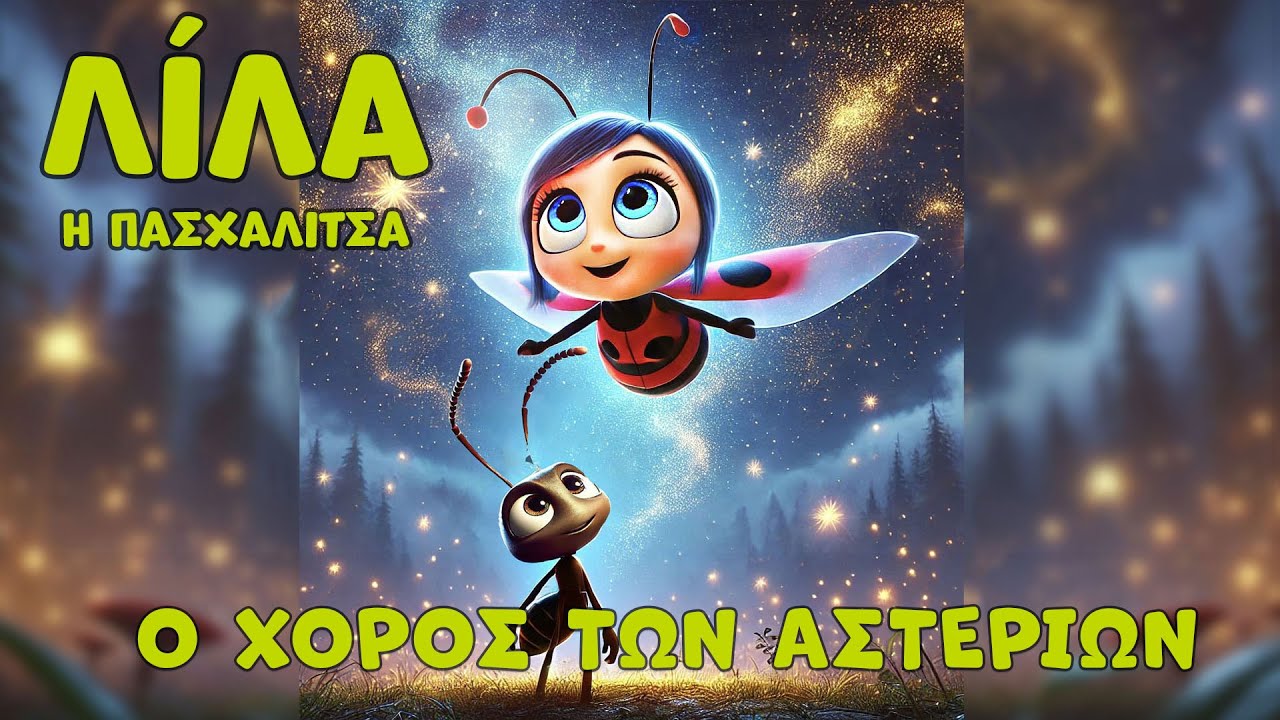 Λίλα Η Πασχαλίτσα 🐞: Ο Χορός των Αστεριών ✨  | Επεισόδιο 3 Νέο Παραμυθια για παιδια