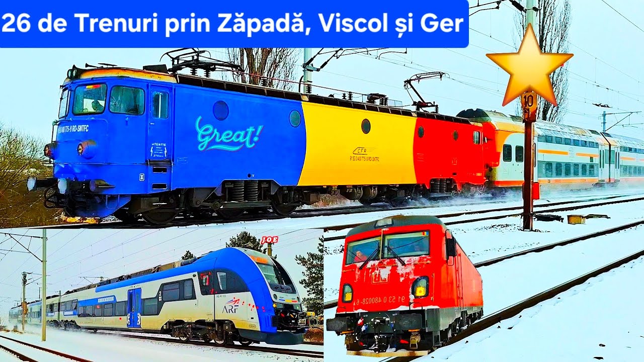 26 de Trenuri prin Zăpadă, Viscol și Ger 