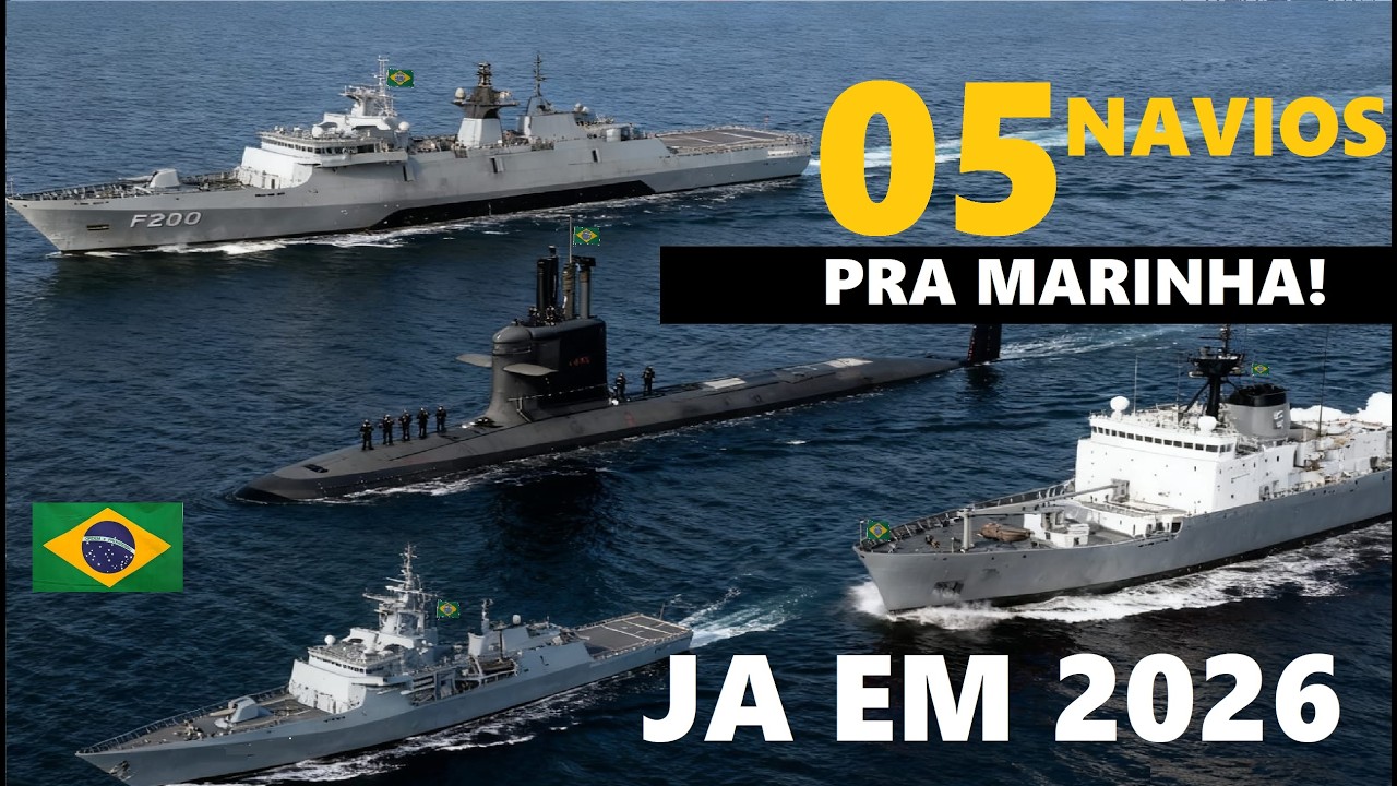 05x NAVIOS pro BRASIL em 2026!!  REFORÇOS a VISTA em 2026!!!!