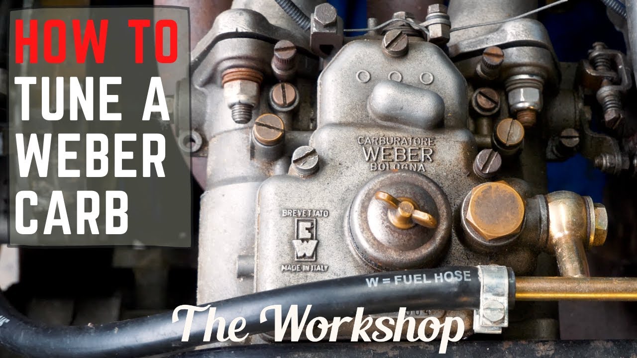 How to tune a WEBER DCOE carburetor - Hillman Hunter GLS / ep142