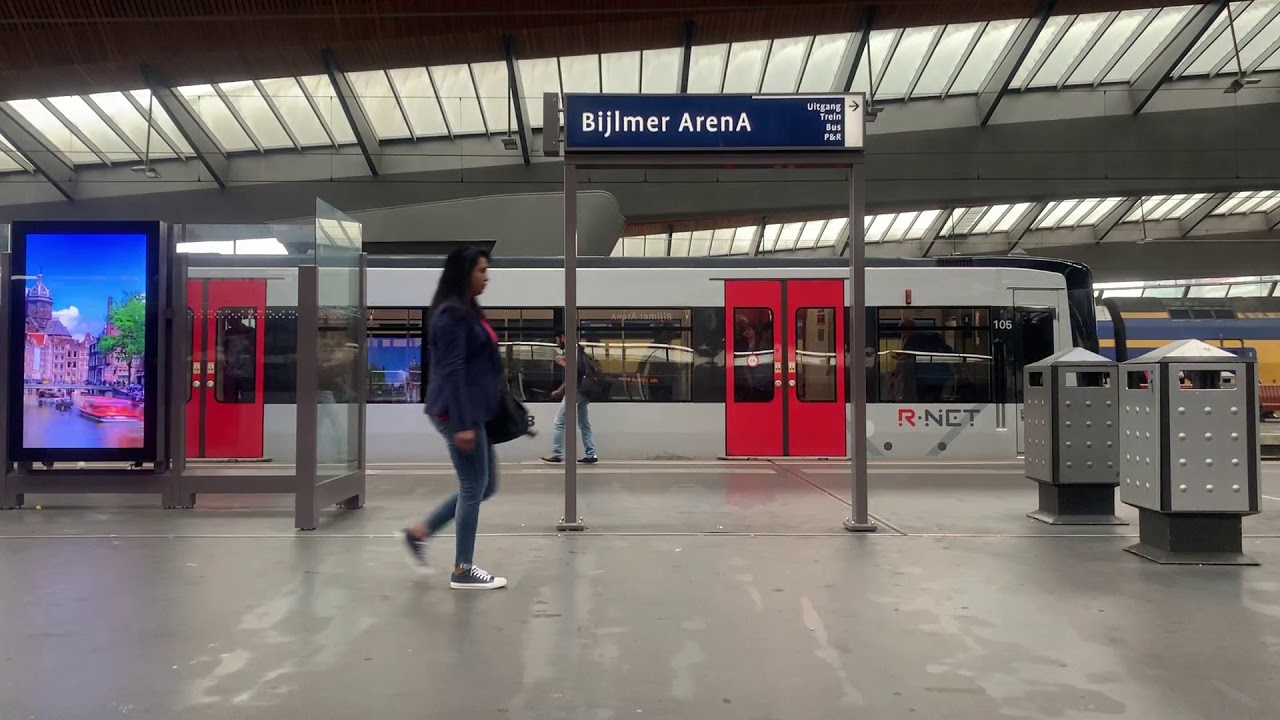 Rit Amsterdamse Metro: Metro 54 Gein naar Centraal Station