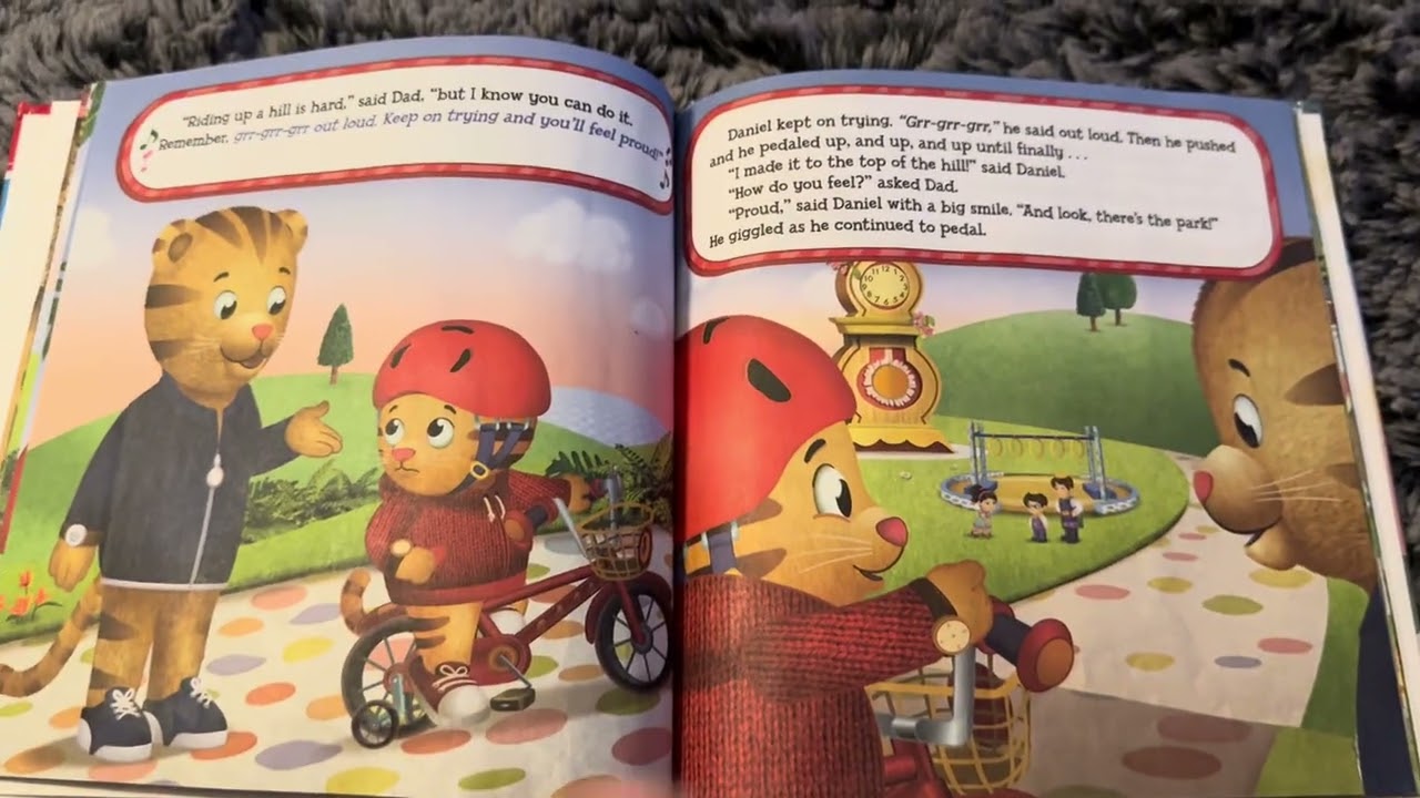 Daniel Learns to Ride a Bike Read Aloud