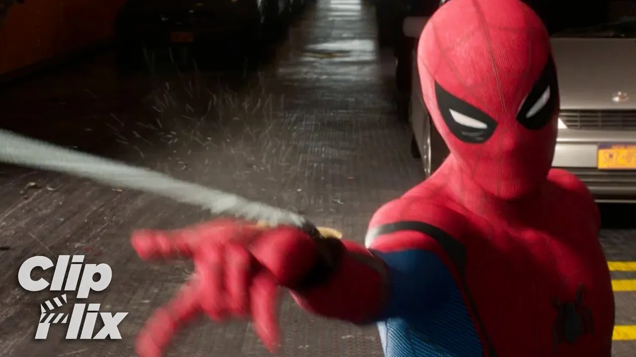 SPIDER-MAN: HOMECOMING | Pertarungan Spider-Man VS Vulture | Tom Holland, Michael Keaton | ClipFlix