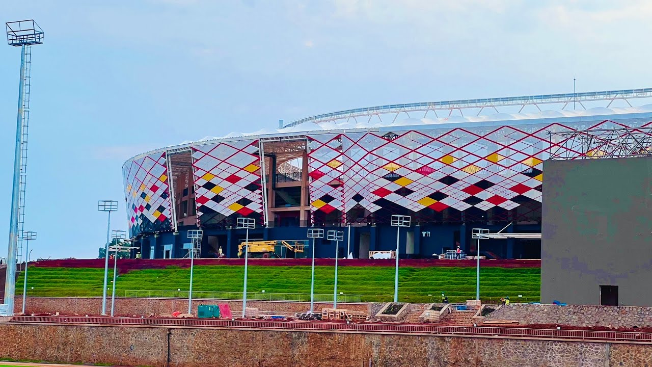 Hoima City Stadium construction update #kampalaflyover  #Documentary