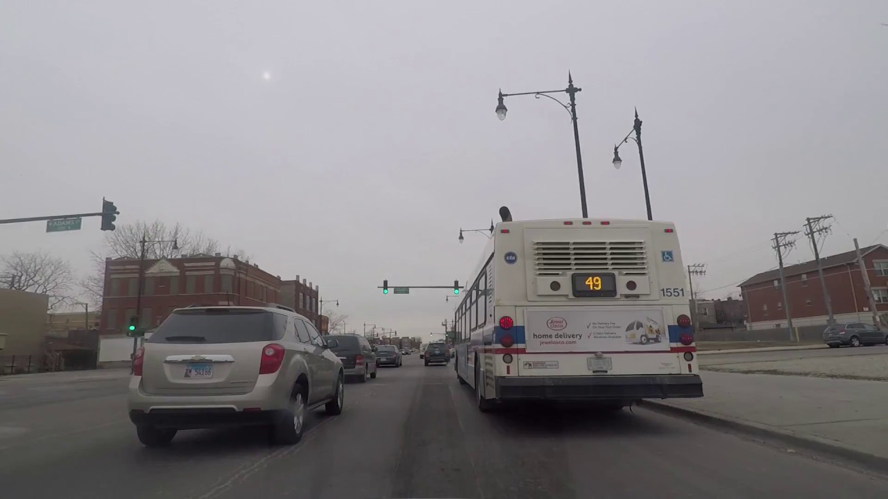 Chicago Dash Cam - Chicago Wicker Park to Western Springs IL