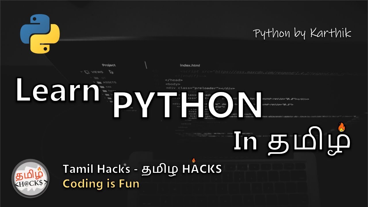 Learn Python In Tamil | Beginner to Advance Complete guide | Tamil Hacks