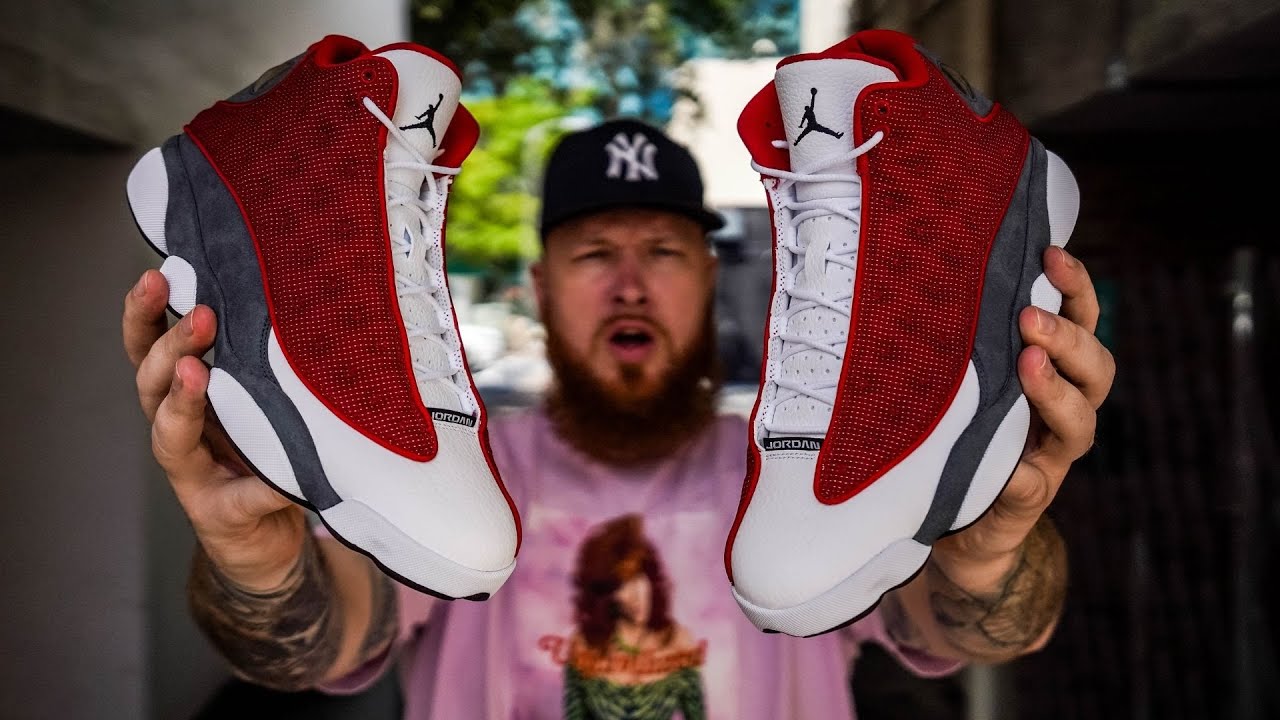 HOW GOOD ARE THE JORDAN 13 RED FLINT SNEAKERS?! (Early In Hand Review)