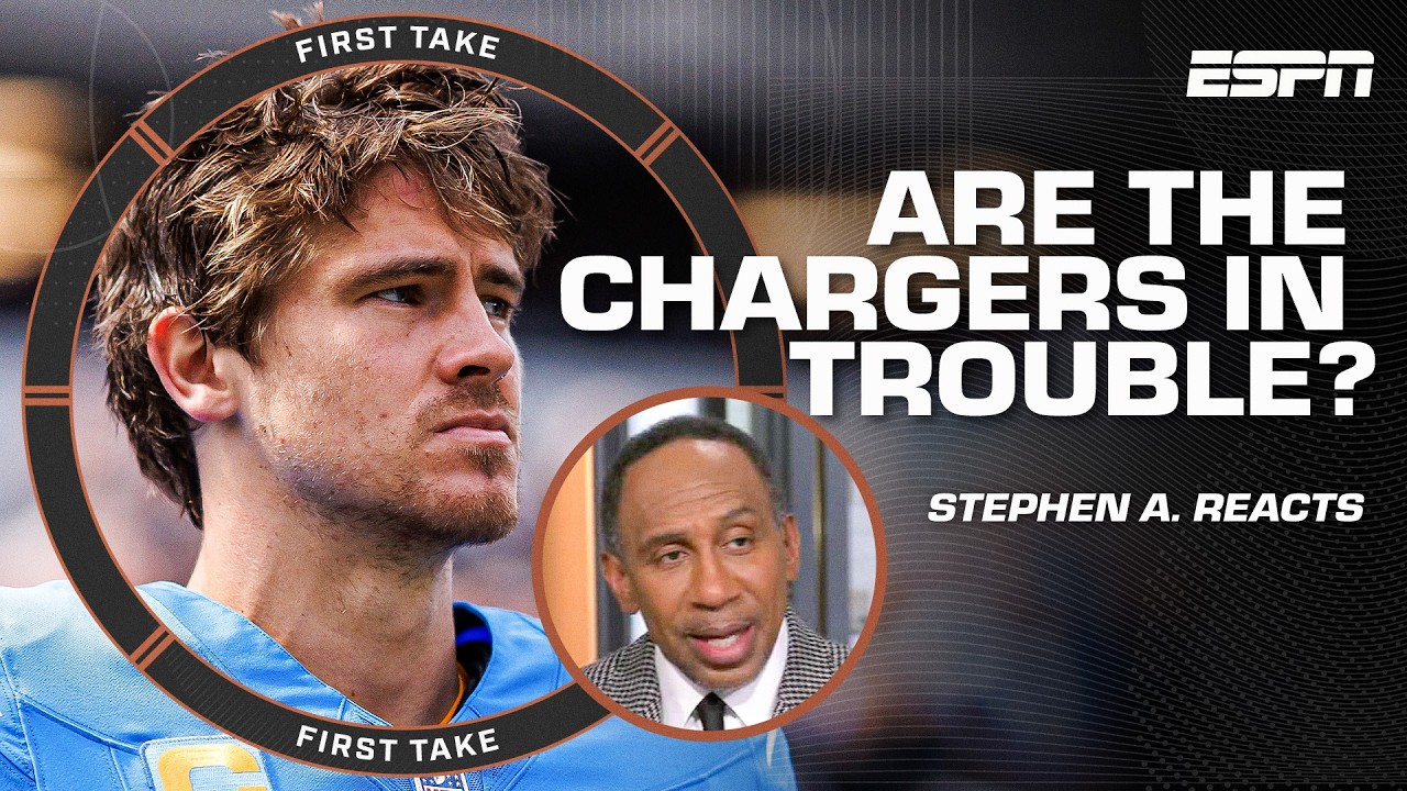 Stephen A. says the Chargers look like &lsquo;STRAIGHT TRASH&rsquo; 😳 | First Take