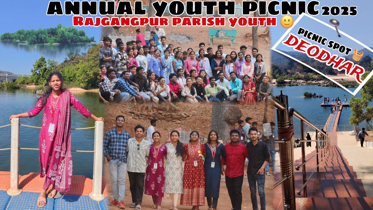 Deodhar picnic 🧺 ||Annual youth picnic 2025|| Rajgangpur parish youth || Rajgangpur parish||♥️