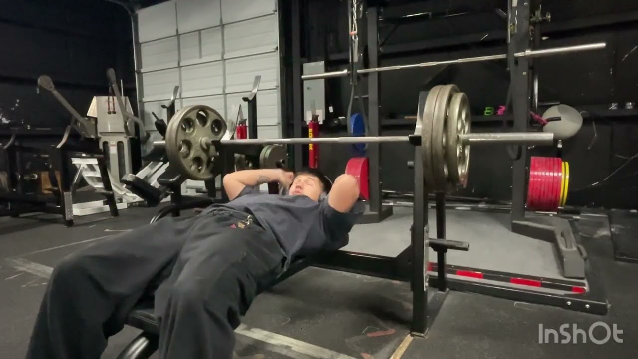 Back and chest day