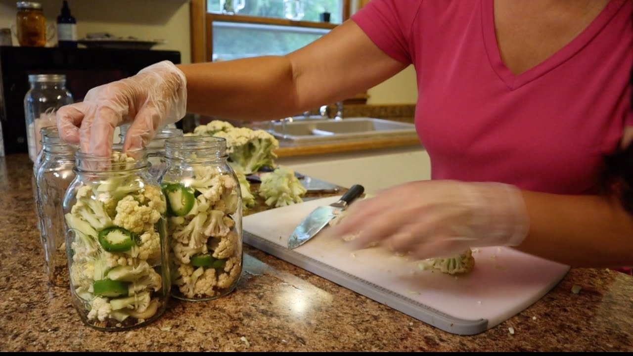 Spicy PICKLED Cauliflower!!! You'll LOVE IT!