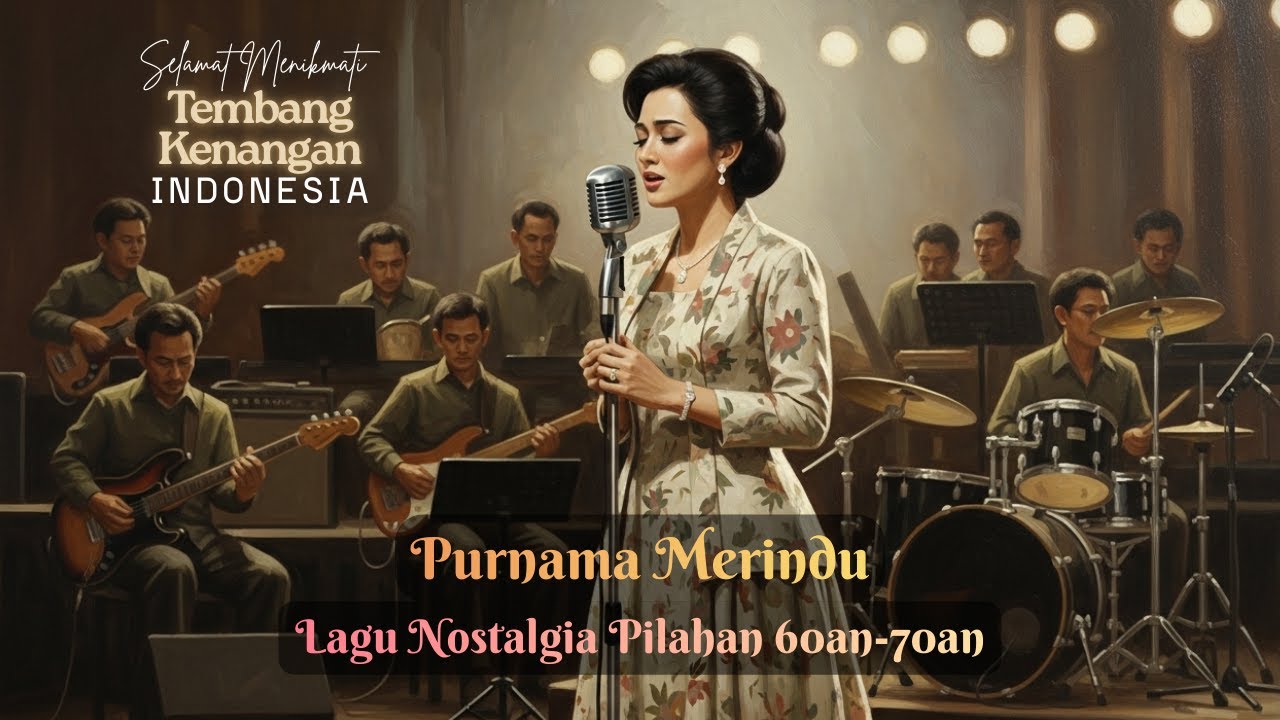 Tembang Kenangan Indonesia 60an-70an | Telaga Biru, Purnama Merindu | Lagu Nostalgia Pilihan 60an