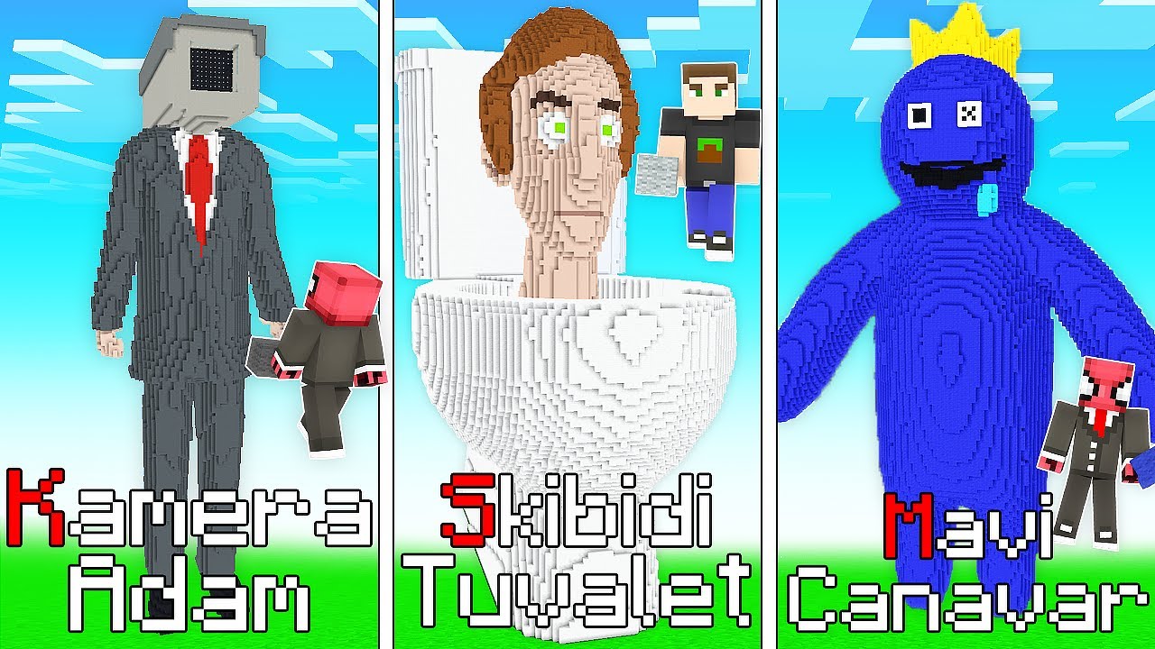 ALFABETİK YAPI KAPIŞMASI 🔤 - Minecraft