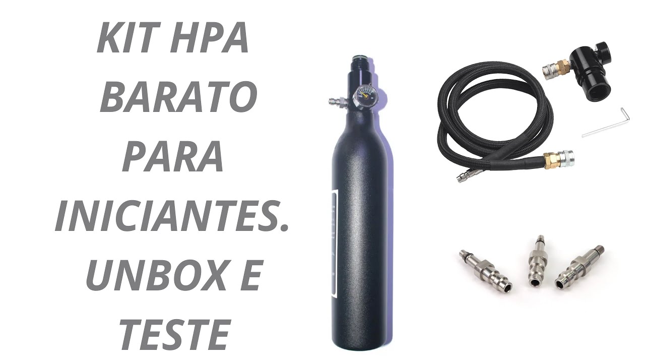 UNBOX E TESTE. KIT HPA PARA INICIANTES.