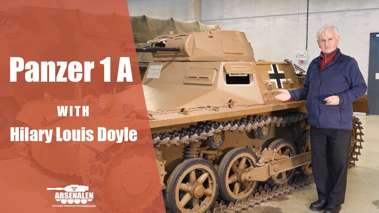 Panzer 1 A с Хилари Луис Дойл | Шведский танковый музей «Арсенал»
