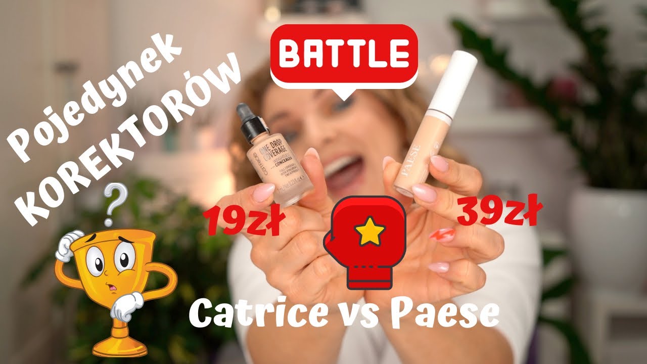 POJEDYNEK KOREKTORÓW 😱 PAESE CZY CATRICE? KTÓRY KOREKTOR W KOJENYM ODCINKU? 👀KTÓRY KOREKTOR IDEALNY?