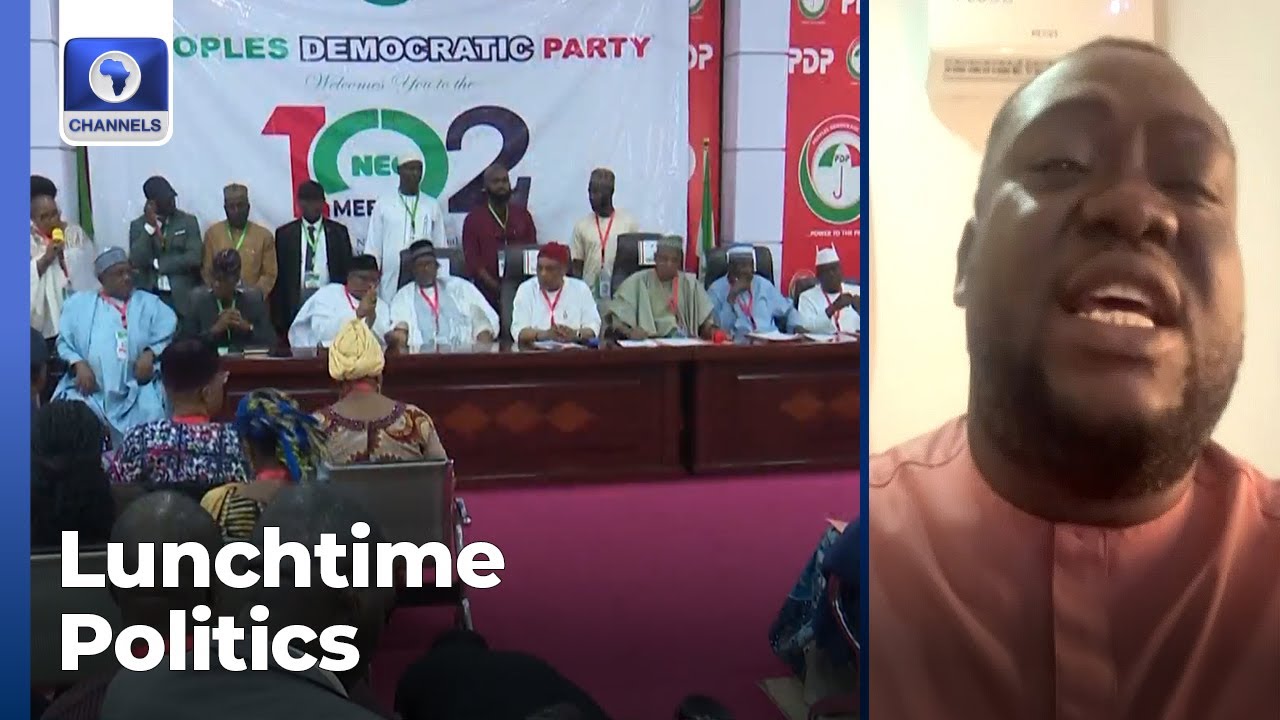 George Turnah Reviews PDP Internal Wranglings, Faults NWC | Lunchtime Politics