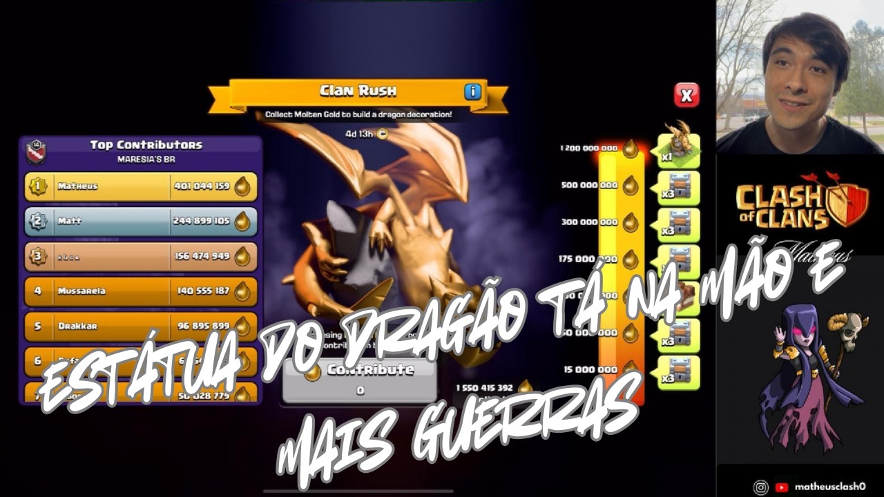 FARM INSANO DE OURO NO CLÃ E MAIS GUERRAS