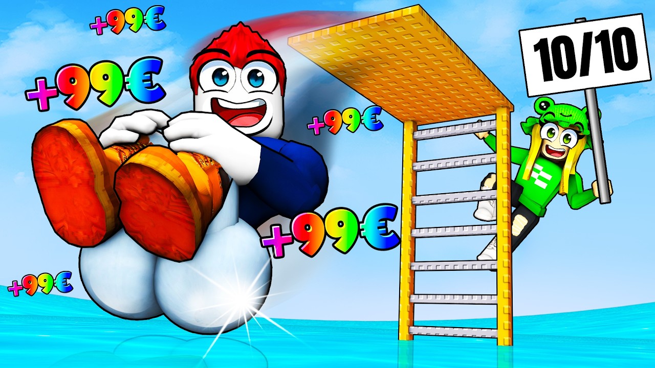 REICH WERDEN mit A*RSCHBOMBEN in Roblox