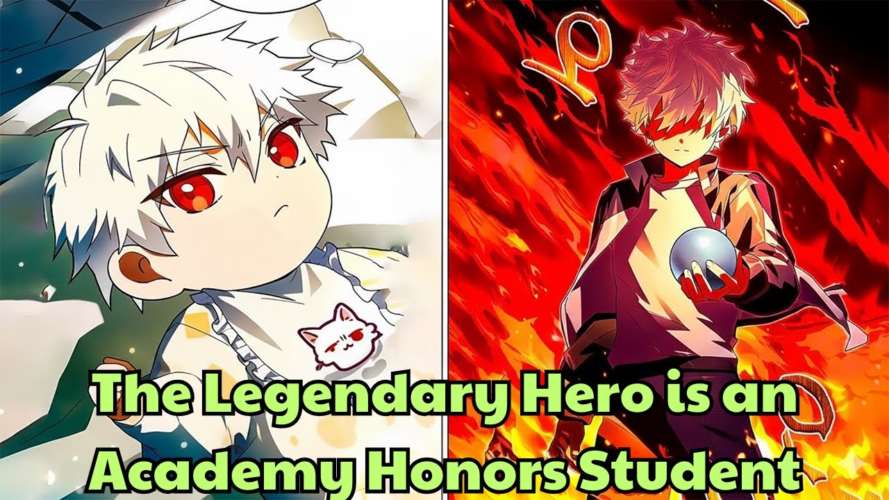 The Legendary Hero is an Academy Honors Student | Explained in Hindi | Manhwa explain in Hindi