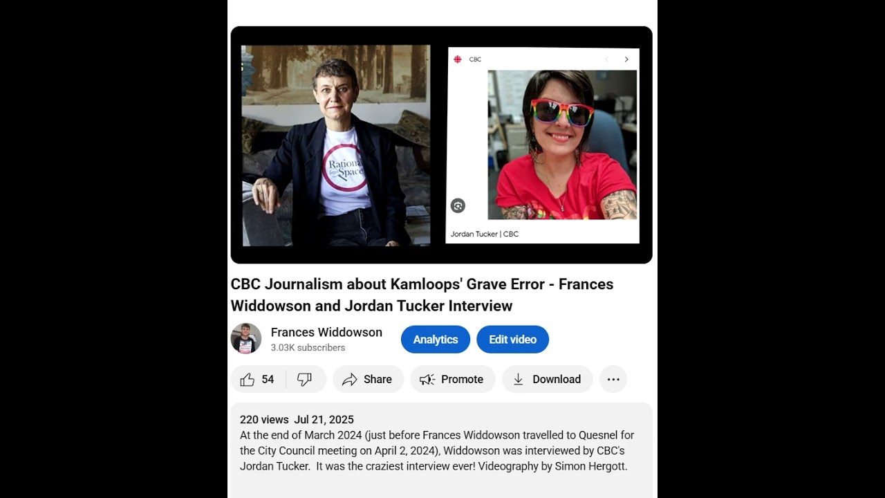 CBC's Jordan Tucker claims that 6000 childrens' bodies have been found #kamloops #massgravedeception