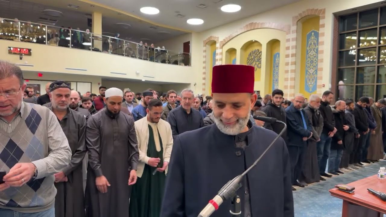 شعائر صلاتي العشاء والتراويح / مسجد مكة سنتر / شيكاغو / ليلة ٨ رمضان