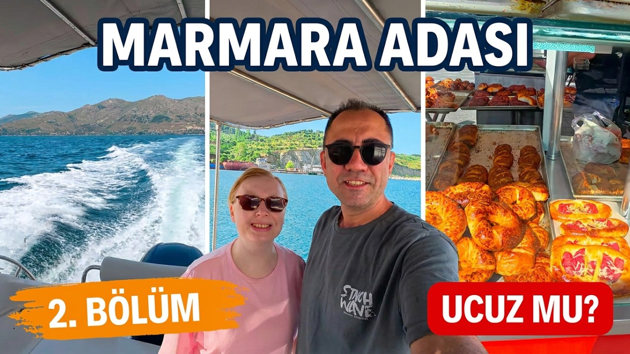 HUZURUN ve SESSİZLİĞİN Adresi MARMARA ADASI - VLOG #2