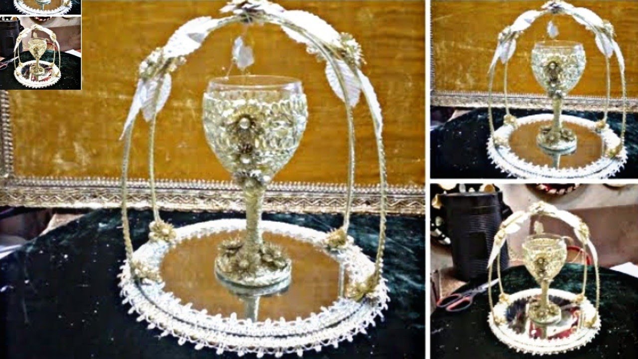 Glass dhood pilly decoration idea glass dhooh pilai wedding doodh pilai vevo