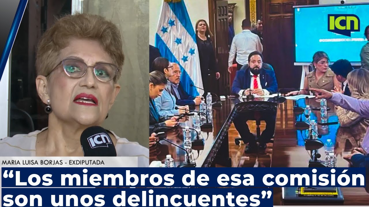 María Luisa Borjas: “Esa comisión permanente es ilegal e inconstitucional”
