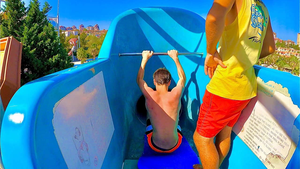 Space Bowl Water Slide at Aqua Club Dolphin