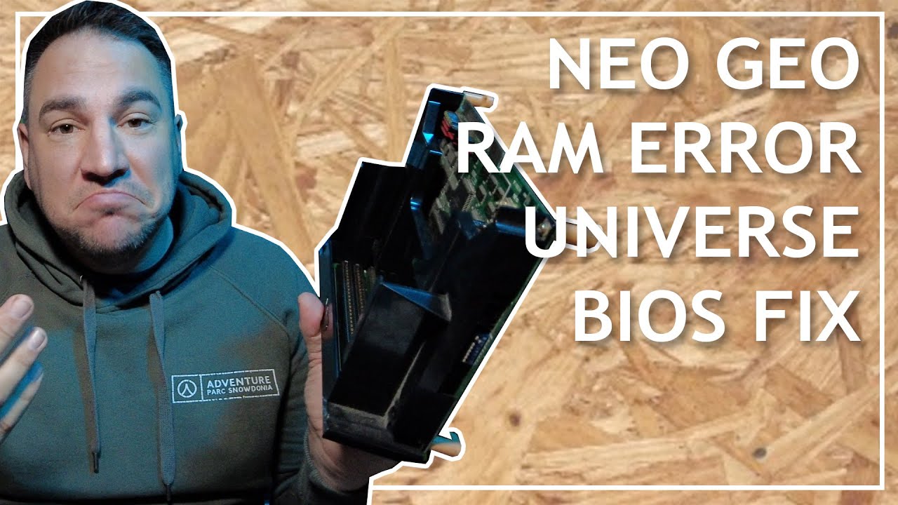 Neo Geo MVS Backup Ram Error Universe Bios Fix | Arcade Repair