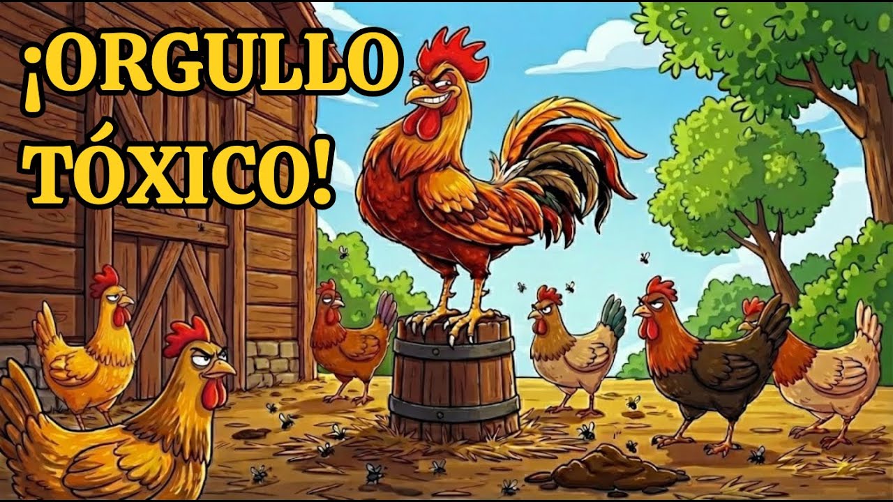 El Trágico Final del Gallo Arrogante: La Fama sin Esfuerzo es Solo una Ilusión